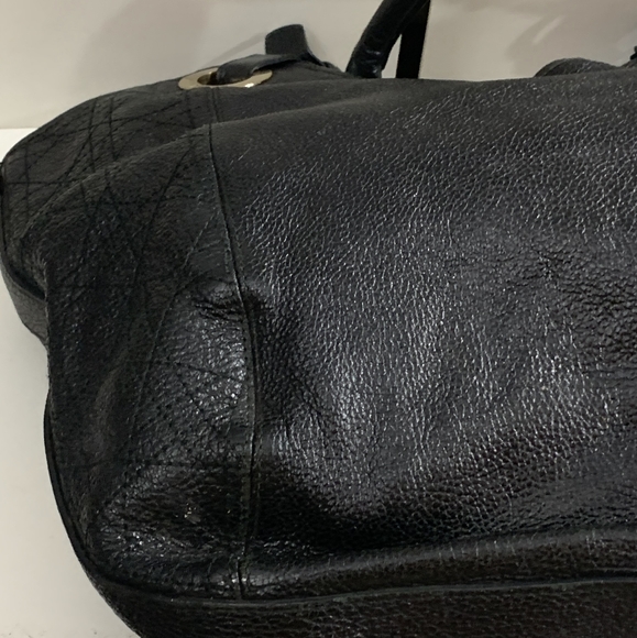dior black cannage leather bee hobo bag - Picture 8 of 8
